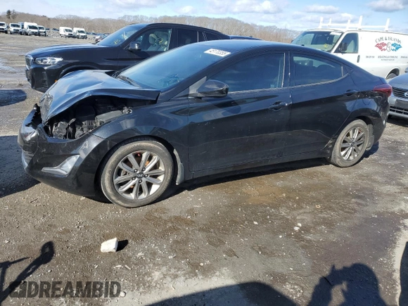 2015 Hyundai Elantra SE with VIN 5NPDH4AE9FH626671, listed as a Copart auction lot 45170355 with 120,369 mi miles and Clean Title. Bid and sale history available at DreamBid. Image 1.