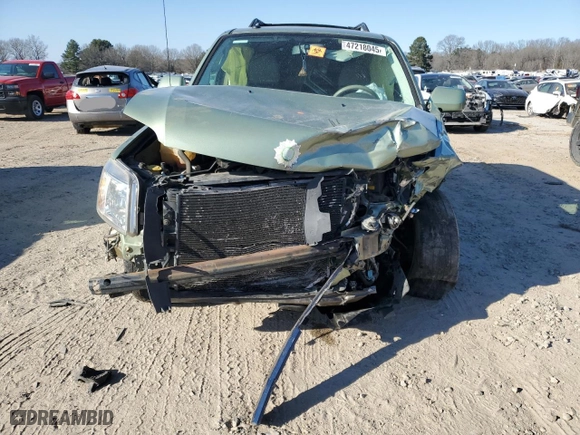 2010 Mercury Mariner Premier with VIN 4M2CN8HG9AKJ07871, listed as a Copart auction lot 47218045 with 0 mi miles and Salvage Title. Bid and sale history available at carsss.com. Image 5.