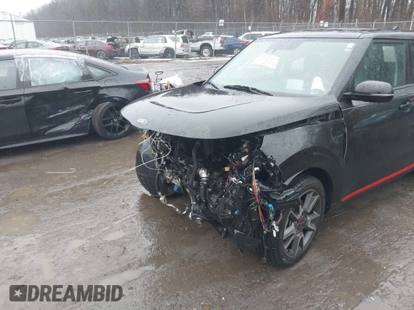 2021 Kia Soul Turbo with VIN KNDJ53AF9M7746079, listed as a IAAI auction lot 41480282 with 65,010 mi miles and . Bid and sale history available at DreamBid. Image 6.