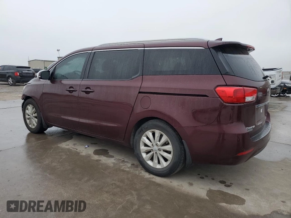 2015 Kia Sedona SX with VIN KNDMC5C13F6050505, listed as a Copart auction lot 42699575 with 119,339 mi miles and Salvage Title. Bid and sale history available at carsss.com. Image 2.
