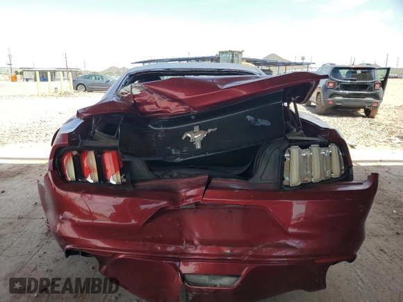 2017 Ford Mustang V6 with VIN 1FA6P8AM3H5257406, listed as a Copart auction lot 63330435 with Not provided miles and Salvage title. Bid and sale history available at DreamBid. Image 6.