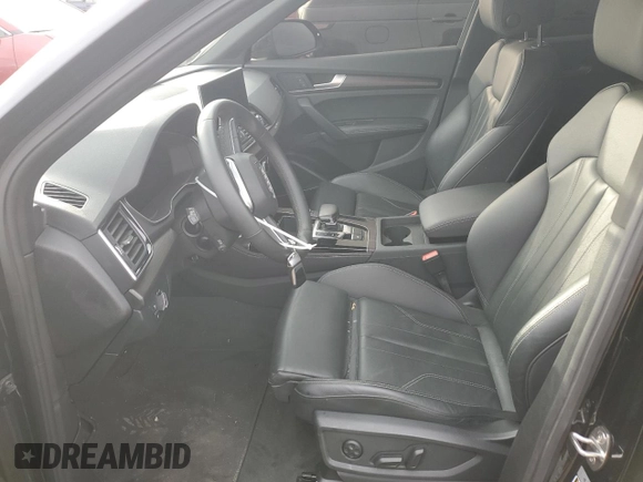 2023 Audi Q5 Sportback S line Premium Plus with VIN WA15AAFY2P2069934, listed as a Copart auction lot 83076934 with Not provided miles and Salvage title. Bid and sale history available at DreamBid. Image 7.