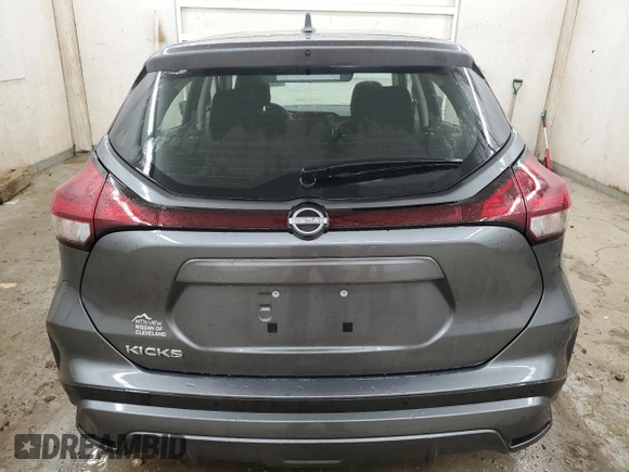 2024 Nissan Kicks S with VIN 3N1CP5BV8RL542027, listed as a Copart auction lot 42839065 with 7,320 mi miles and Salvage Title. Bid and sale history available at DreamBid. Image 6.