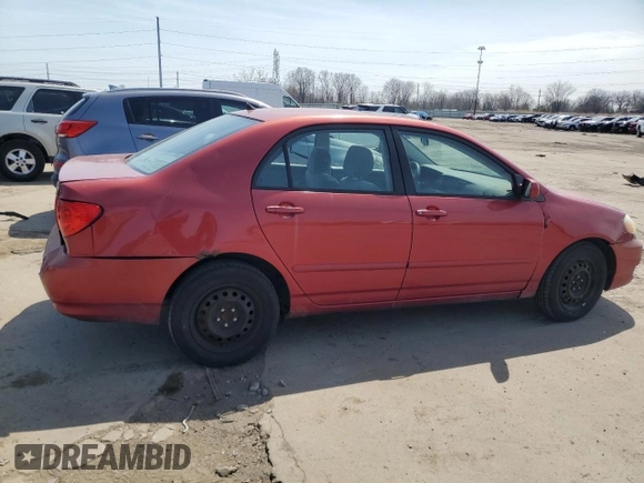 2005 Toyota Corolla CE with VIN 1NXBR32E25Z378650, listed as a Copart auction lot 53804975 with 299,999 mi miles and Clean Title. Bid and sale history available at DreamBid. Image 3.