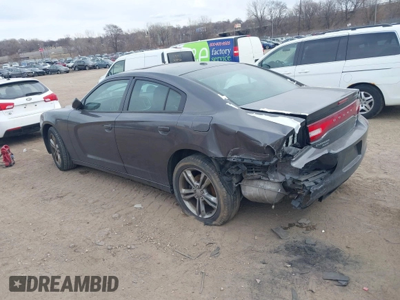 2014 Dodge Charger SXT Plus with VIN 2C3CDXJG0EH230635, listed as a IAAI auction lot 41890555 with 203,869 mi miles. Bid and sale history available at carsss.com. Image 3.