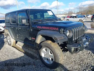 2020 Jeep Wrangler Unlimited Rubicon with VIN 1C4HJXFN0LW242977, listed as a IAAI auction lot 41052299 with 85,126 mi miles. Bid and sale history available at carsss.com. Image 1.