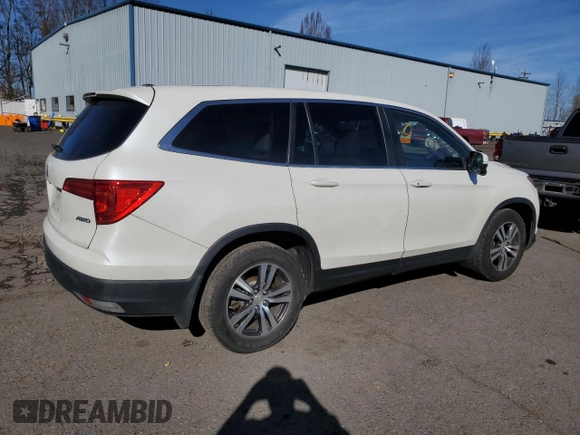 2016 Honda Pilot EX-L with VIN 5FNYF6H7XGB057842, listed as a Copart auction lot 47133655 with 115,876 mi miles and Salvage Title. Bid and sale history available at carsss.com. Image 3.
