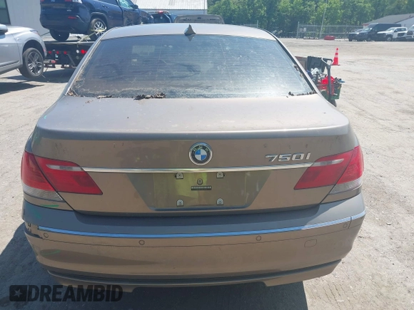 2008 BMW 7 Series 750i with VIN WBAHL83568DT14138, listed as a IAAI auction lot 42369441 with 96,101 mi miles and . Bid and sale history available at DreamBid. Image 16.
