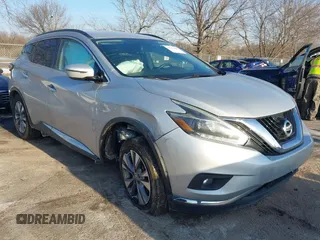2018 Nissan Murano Platinum with VIN 5N1AZ2MG1JN115302, listed as a IAAI auction lot 41452867 with 128,992 mi miles. Bid and sale history available at carsss.com. Image 6.