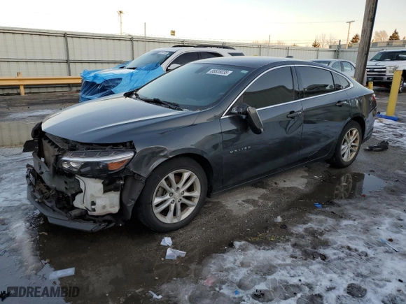 2018 Chevrolet Malibu LT with VIN 1G1ZD5ST4JF169350, listed as a Copart auction lot 88808035 with 129,359 mi miles and Salvage Title. Bid and sale history available at carsss.com. Image 1.