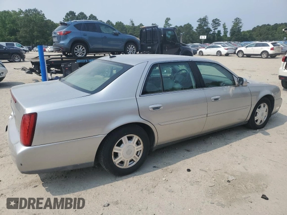 2005 Cadillac DeVille z VIN 1G6KD54Y85U187078, wystawiony jako Copart lot #58547715 z przebiegiem 95 905 mil mil oraz Szkoda całkowita • Salvage title. Historia ofert i sprzedaży dostępna na DreamBid. Obrazek 3.