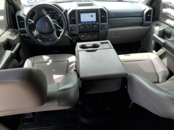 2020 Ford F-350 XL with VIN 1FT8W3DT4LEC87678, listed as a Copart auction lot 52613165 with 56,254 mi miles and Salvage title. Bid and sale history available at DreamBid. Image 8.