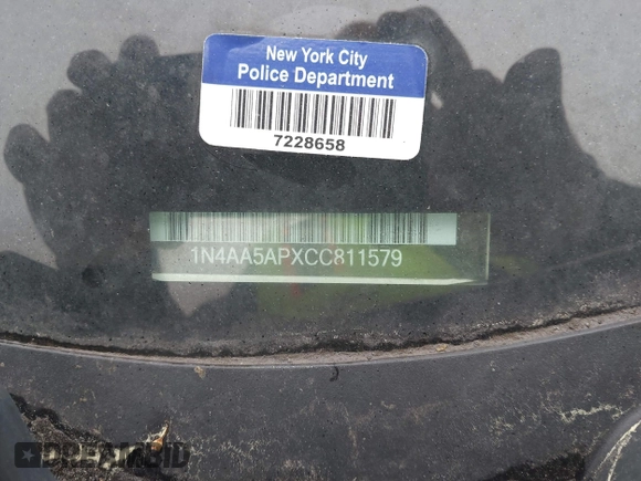 2012 Nissan Maxima S z VIN 1N4AA5APXCC811579, wystawiony jako IAAI lot #42194242 z przebiegiem Nie podano mil oraz . Historia ofert i sprzedaży dostępna na DreamBid. Obrazek 12.