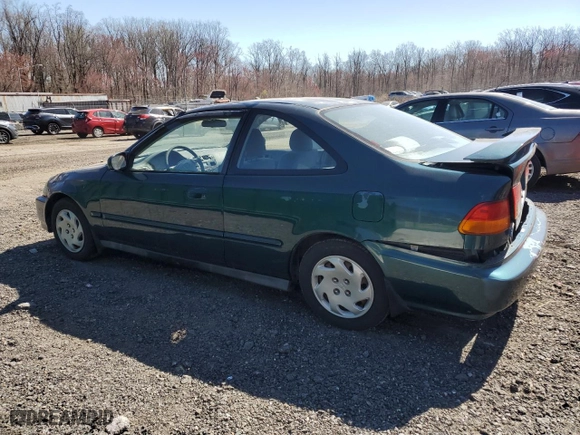 1997 Honda Civic EX with VIN 1HGEJ8142VL136575, listed as a Copart auction lot 49732395 with 296,782 mi miles and Salvage Title. Bid and sale history available at carsss.com. Image 2.