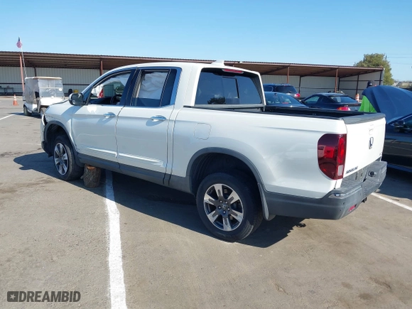 2017 Honda Ridgeline RTL-E with VIN 5FPYK3F7XHB011188, listed as a IAAI auction lot 41766257 with 90,020 mi miles. Bid and sale history available at carsss.com. Image 3.