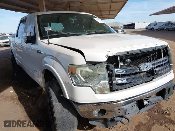 2013 Ford F-150 XL with VIN 1FTFW1ET0DFC58121, listed as a IAAI auction lot 41468151 with 132,219 mi miles. Bid and sale history available at carsss.com. Image 1.