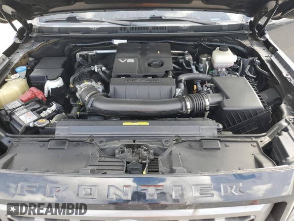 2022 Nissan Frontier SV with VIN 1N6ED1CM4NN682645, listed as a Copart auction lot 74834384 with 25,912 mi miles and Salvage title. Bid and sale history available at DreamBid. Image 13.