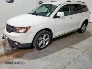 2017 Dodge Journey Crossroad Plus z VIN 3C4PDCGB4HT619954, wystawiony jako Copart lot #65342345 z przebiegiem 104 381 mil mil oraz Czysty tytuł • Clean title. Historia ofert i sprzedaży dostępna na DreamBid. Obrazek 1.