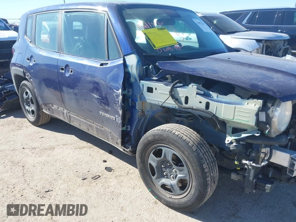 2017 Jeep Renegade Sport z VIN ZACCJAAH4HPF74031, wystawiony jako IAAI lot #41391549 z przebiegiem 81 780 mil mil oraz . Historia ofert i sprzedaży dostępna na DreamBid. Obrazek 20.