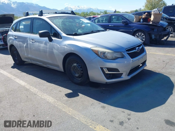2015 Subaru Impreza 2.0i с VIN JF1GPAA60F8207944, выставлен на аукционе IAAI как лот 42140916 с пробегом 123 378 миль миль и . История ставок и продаж доступна на DreamBid. Изображение 1.