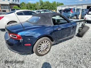 2018 FIAT 124 Spider Abarth with VIN JC1NFAEK6J0135745, listed as a Copart auction lot 62469345 with 30,393 mi miles and Salvage title. Bid and sale history available at DreamBid. Image 3.