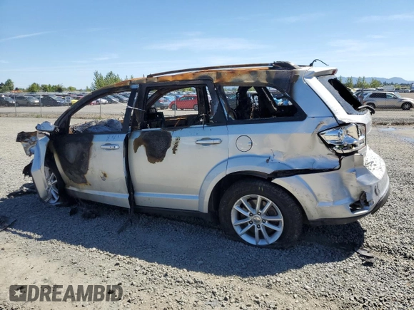 2014 Dodge Journey SXT z VIN 3C4PDDBG3ET178595, wystawiony jako Copart lot #56893275 z przebiegiem Nie podano mil oraz Szkoda całkowita • Salvage title. Historia ofert i sprzedaży dostępna na DreamBid. Obrazek 2.