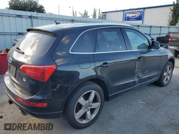 2010 Audi Q5 Premium Plus with VIN WA1LKAFP5AA101025, listed as a Copart auction lot 77333734 with 137,438 mi miles and Salvage title. Bid and sale history available at DreamBid. Image 3.