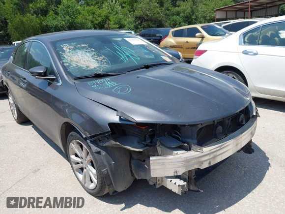 2015 Chrysler 200 Limited with VIN 1C3CCCAB6FN594048, listed as a IAAI auction lot 42507541 with 149,107 mi miles and . Bid and sale history available at DreamBid. Image 1.