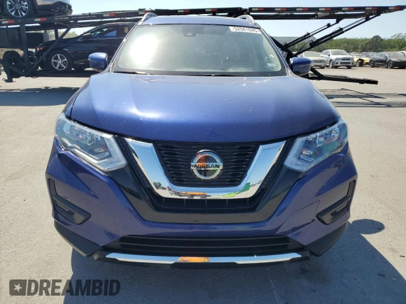 2020 Nissan Rogue SV with VIN KNMAT2MTXLP534033, listed as a Copart auction lot 52941045 with 58,509 mi miles and Non Repairable. Bid and sale history available at DreamBid. Image 5.