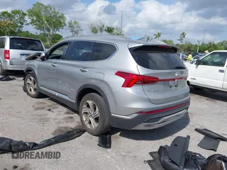 2022 Hyundai Santa Fe SEL with VIN 5NMS34AJXNH393589, listed as a IAAI auction lot 41908857 with 22,661 mi miles and . Bid and sale history available at DreamBid. Image 3.