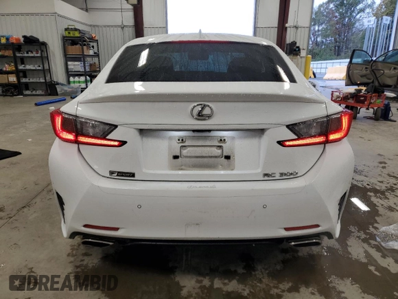 2018 Lexus RC 300 z VIN JTHHA5BC4J5008366, wystawiony jako Copart lot #80749064 z przebiegiem 96 574 mil mil oraz Szkoda całkowita • Salvage title. Historia ofert i sprzedaży dostępna na DreamBid. Obrazek 6.