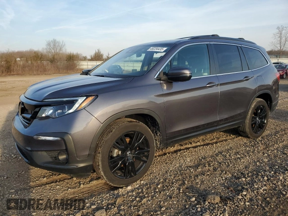2022 Honda Pilot Special Edition with VIN 5FNYF6H2XNB002969, listed as a Copart auction lot 49234435 with 41,265 mi miles and Salvage Title. Bid and sale history available at carsss.com. Image 1.