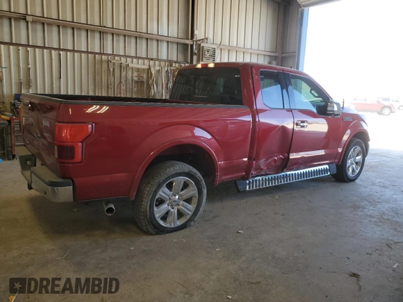 2020 Ford F-150 XL with VIN 1FTEX1C58LKD68109, listed as a Copart auction lot 74608604 with 91,000 mi miles and Salvage Title. Bid and sale history available at DreamBid. Image 3.