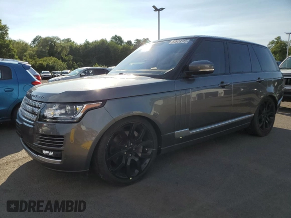 2016 Land Rover Range Rover HSE z VIN SALGS2PF3GA317640, wystawiony jako Copart lot #62923315 z przebiegiem 95 924 mil mil oraz Czysty tytuł • Clean title. Historia ofert i sprzedaży dostępna na DreamBid. Obrazek 1.