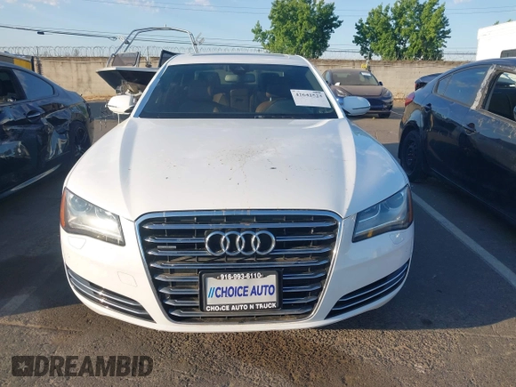 2013 Audi A8 3.0L z VIN WAURGAFD5DN009804, wystawiony jako IAAI lot #42642523 z przebiegiem 141 252 mil mil oraz . Historia ofert i sprzedaży dostępna na DreamBid. Obrazek 12.