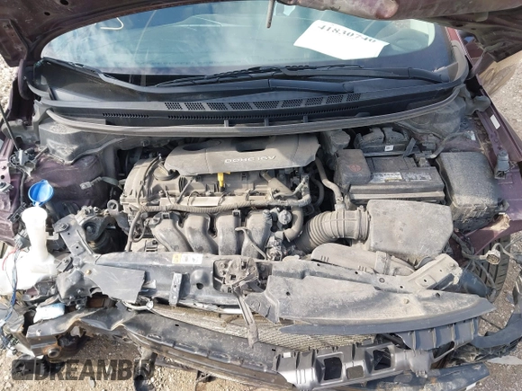 2017 Kia Forte LX with VIN 3KPFK4A75HE106261, listed as a IAAI auction lot 41830740 with 133,153 mi miles. Bid and sale history available at carsss.com. Image 10.