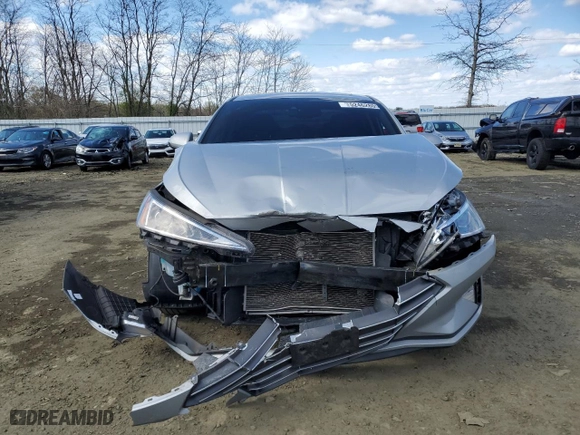 2020 Hyundai Elantra Value Edition with VIN KMHD84LF2LU969518, listed as a Copart auction lot 52462805 with 80,192 mi miles and Salvage Title. Bid and sale history available at carsss.com. Image 5.