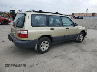2001 Subaru Forester L with VIN JF1SF63581H720298, listed as a Copart auction lot 50407085 with 80,896 mi miles and Salvage Title. Bid and sale history available at carsss.com. Image 3.
