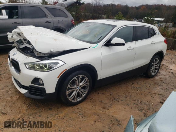 2020 BMW X2 sDrive28i with VIN WBXYH9C08L5P33368, listed as a Copart auction lot 69129512 with 66,918 mi miles. Bid and sale history available at carsss.com. Image 1.