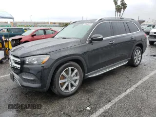 2020 Mercedes-Benz GLS with VIN 4JGFF5KE5LA137234, listed as a Copart auction lot 80938553 with 25,658 mi miles. Bid and sale history available at carsss.com. Image 1.