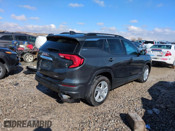2019 GMC Terrain SLE with VIN 3GKALTEX4KL370851, listed as a Copart auction lot 46366275 with 126,581 mi miles and Salvage Title. Bid and sale history available at carsss.com. Image 3.