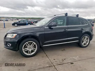 2017 Audi Q5 Premium Plus with VIN WA1L2AFP6HA055232, listed as a Copart auction lot 51096815 with 117,269 mi miles and Salvage Title. Bid and sale history available at carsss.com. Image 1.