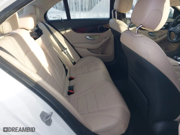 2015 Mercedes-Benz C-Class C 300 with VIN 55SWF4JB0FU056996, listed as a IAAI auction lot 41162582 with 149,333 mi miles. Bid and sale history available at carsss.com. Image 8.