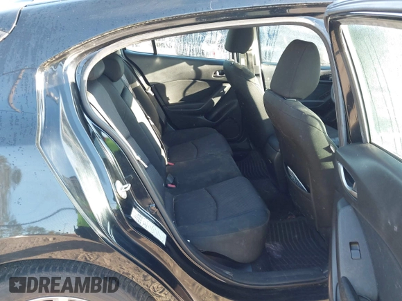 2016 Mazda 3 i Sport with VIN 3MZBM1K70GM268709, listed as a IAAI auction lot 41840008 with 134,459 mi miles and . Bid and sale history available at DreamBid. Image 8.