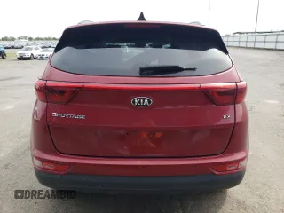 2018 Kia Sportage EX with VIN KNDPN3AC9J7353694, listed as a Copart auction lot 51092625 with 86,265 mi miles and Salvage title. Bid and sale history available at DreamBid. Image 6.