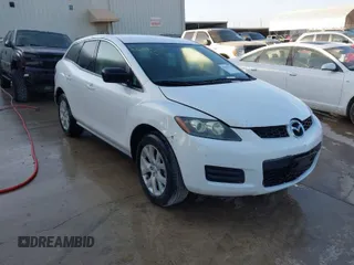 2007 Mazda CX-7 Sport with VIN JM3ER293X70110110, listed as a IAAI auction lot 41981958 with 124,258 mi miles. Bid and sale history available at carsss.com. Image 1.