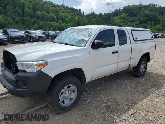 2022 Toyota Tacoma SR z VIN 3TYRX5GN8NT048999, wystawiony jako Copart lot #59552035 z przebiegiem 115 843 mil mil oraz Czysty tytuł • Clean title. Historia ofert i sprzedaży dostępna na DreamBid. Obrazek 1.