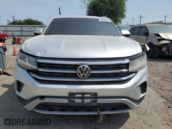 2022 Volkswagen Atlas SE with VIN 1V2HE2CA1NC221308, listed as a Copart auction lot 54769555 with Not provided miles and Clean title. Bid and sale history available at DreamBid. Image 5.