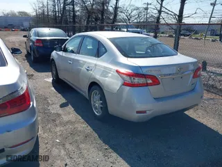 2014 Nissan Sentra SV with VIN 3N1AB7AP9EY243647, listed as a IAAI auction lot 42076843 with 158,891 mi miles. Bid and sale history available at carsss.com. Image 3.