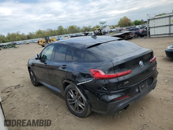 2020 BMW X4 M40i with VIN 5UX2V5C06LLE69603, listed as a Copart auction lot 49705043 with 31,939 mi miles. Bid and sale history available at carsss.com. Image 2.